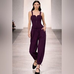 Rachel Comey Deep Purple Jumpsuit